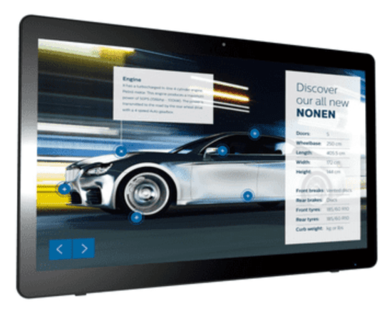 Philips 24BDL4151T 24? POE Capactive Touch Android Onboard Touchscreen